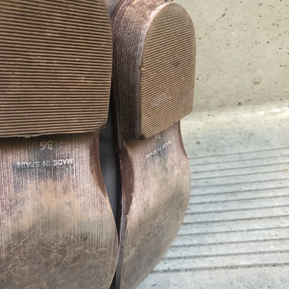 Free People Mont Blanc dove grey sandals - Picture 5 of 8